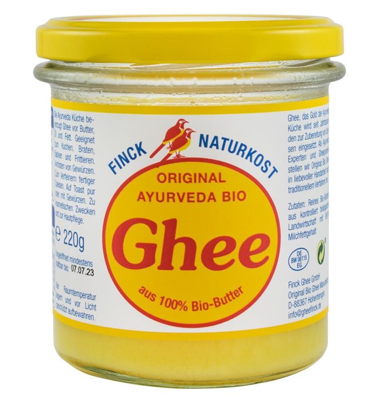 Crema Ghee Bio 220 grame Finck Naturkost