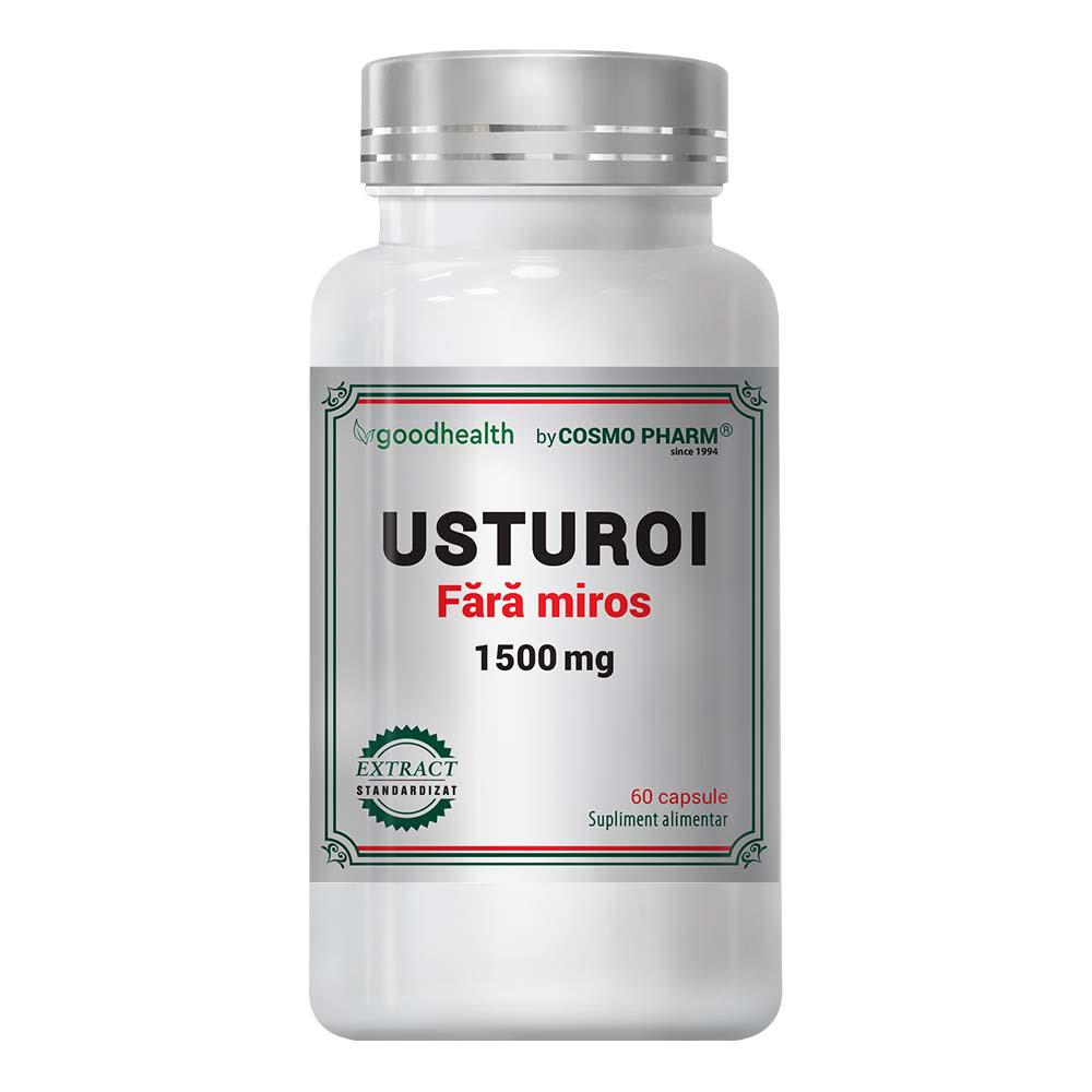 Usturoi Fara Miros 1500 miligrame 60 coprimate Cosmo Pharm