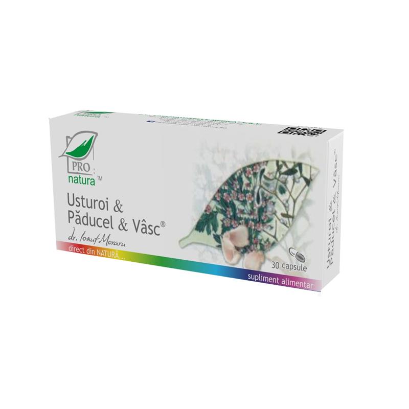 Usturoi & Paducel & Vasc 30 capsule Medica