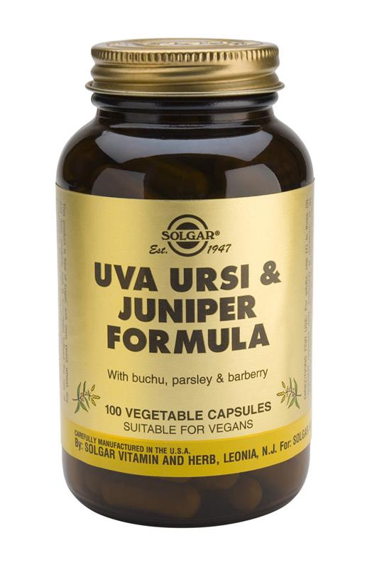 Uva Ursi & Juniper Formula Solgar 100cps
