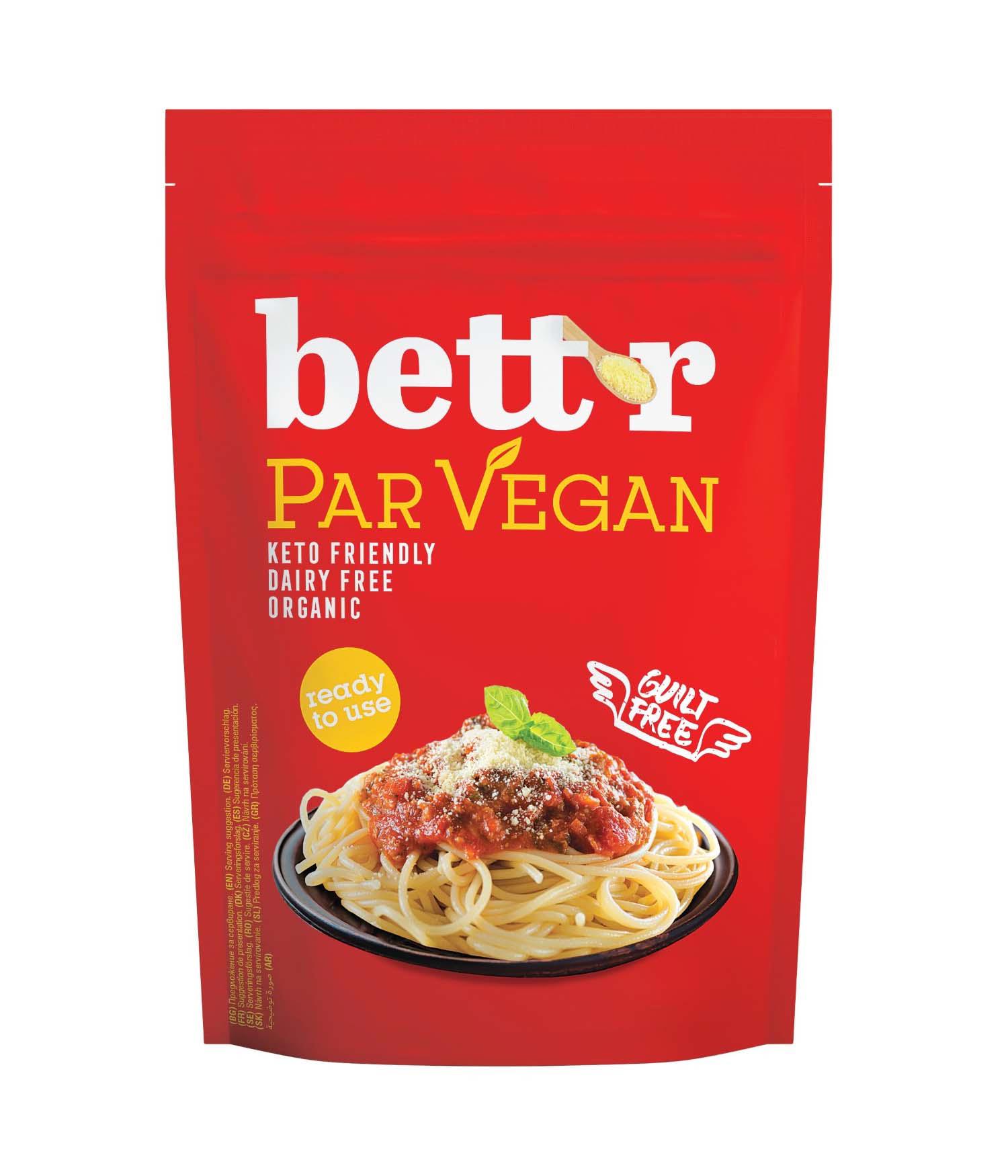 Par-Vegan Inlocuitor de Branza Eco Vegan 150 grame Bettr