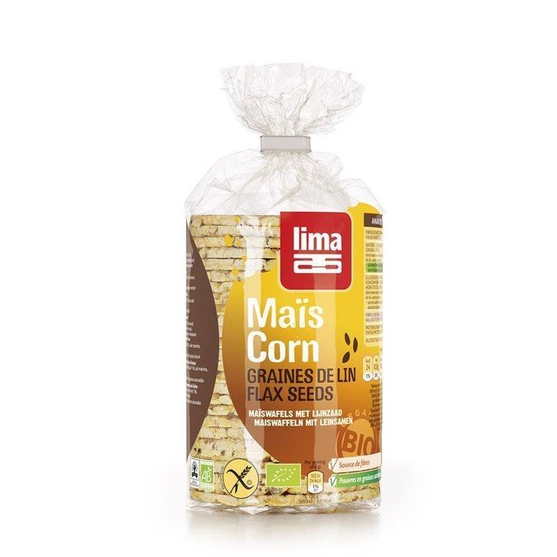 Vafe Bio din Malai si Seminte de In Pronat 150gr