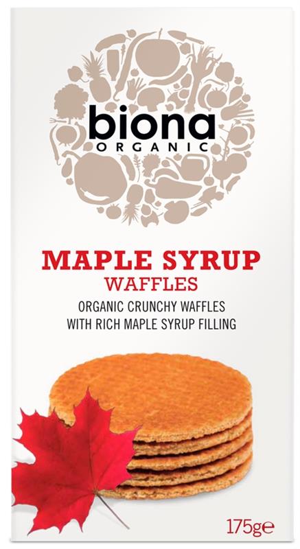 Vafe cu Sirop de Artar Bio 175gr Biona