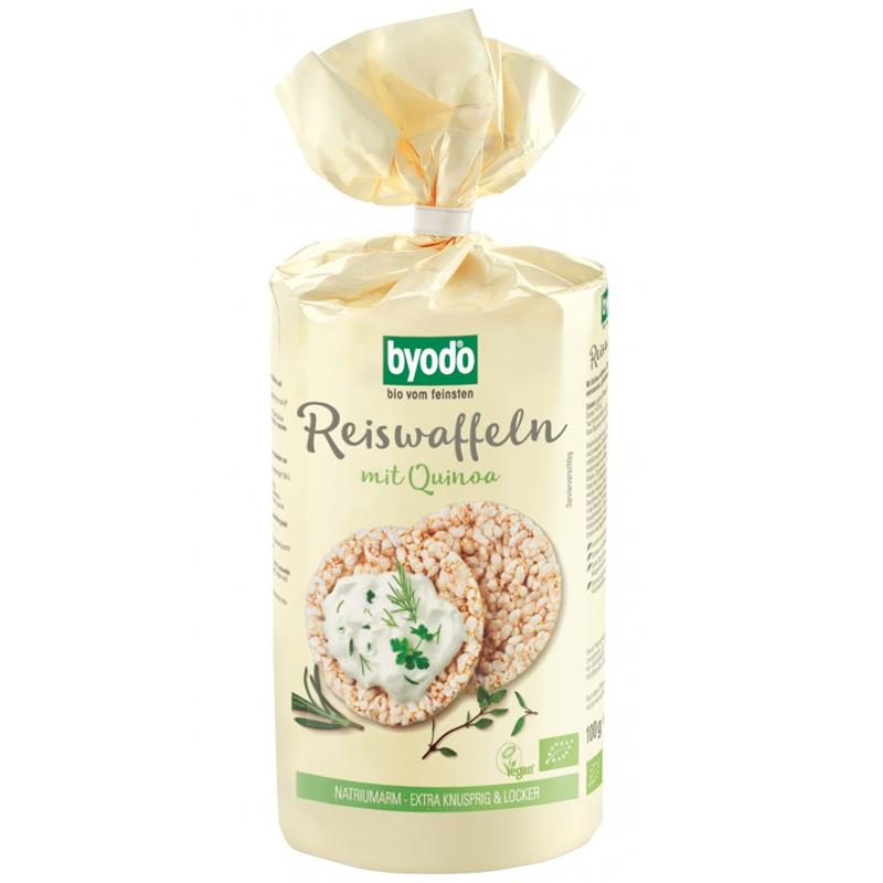 Vafe din Orez si Quinoa Bio Fara Gluten Byodo 100gr