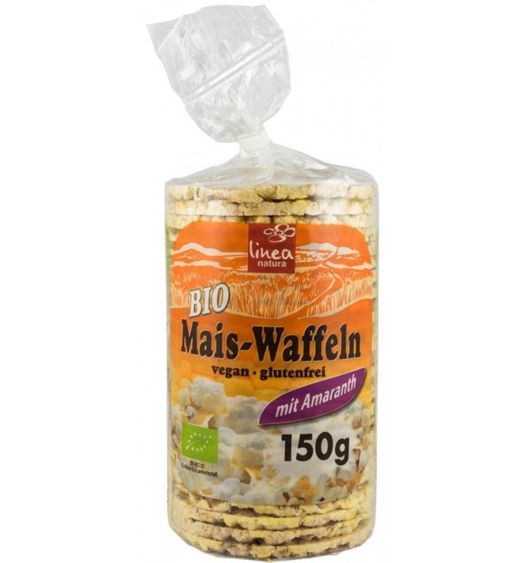 Vafe din Porumb cu Amaranth Bio 150gr Linea Natura