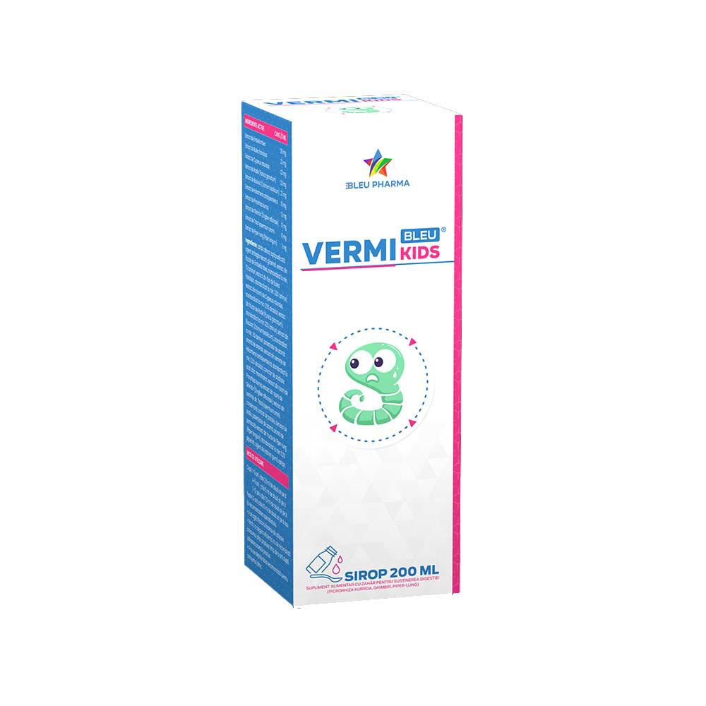 Sirop pentru Copii VermiBleu Kids 200 mililitri Bleu Pharma