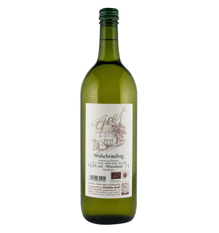 Vin Alb Welschriesling Bio Graf 1L