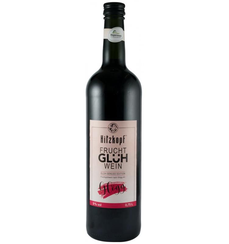 Vin Rosu de Fructe cu Mirodenii 9% Alcool 750 mililitri Hitzkopf