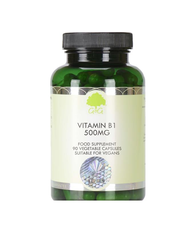 Vitamina B1 Tiamina 500mg 90cps G&G