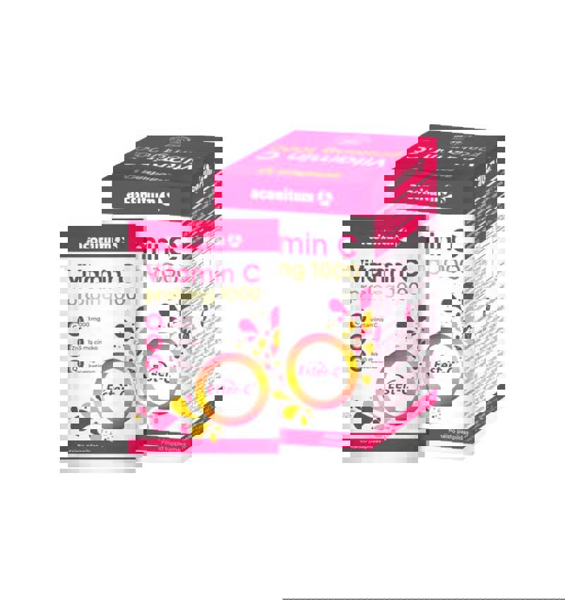 Vitamina C Prolong 1000 14 pliculete 126 grame Aconitum