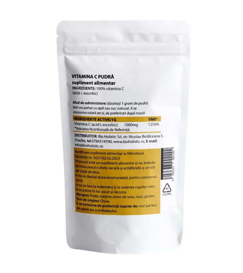 Vitamina C Pudra 200 grame Obio