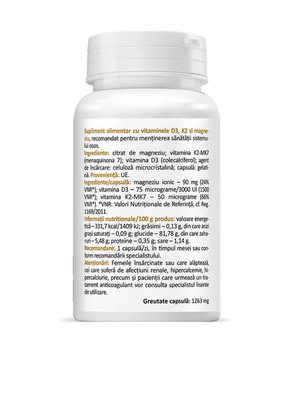 Vitamina D & Cofactors 1100 miligrme 30 capsule Zenyth