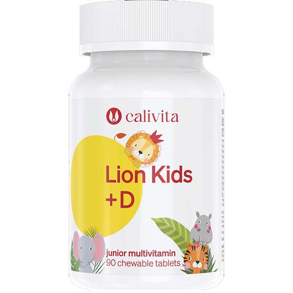 Vitamina D pentru Copii Lion Kids 90tbl CaliVita