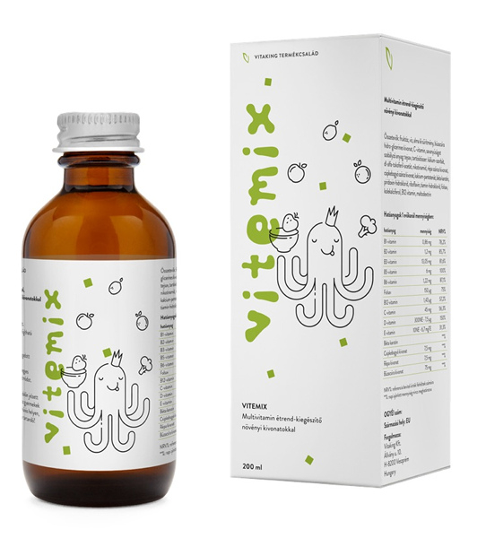 Vitemix Sirop Multivitamine din Plante Vitaking 200ml