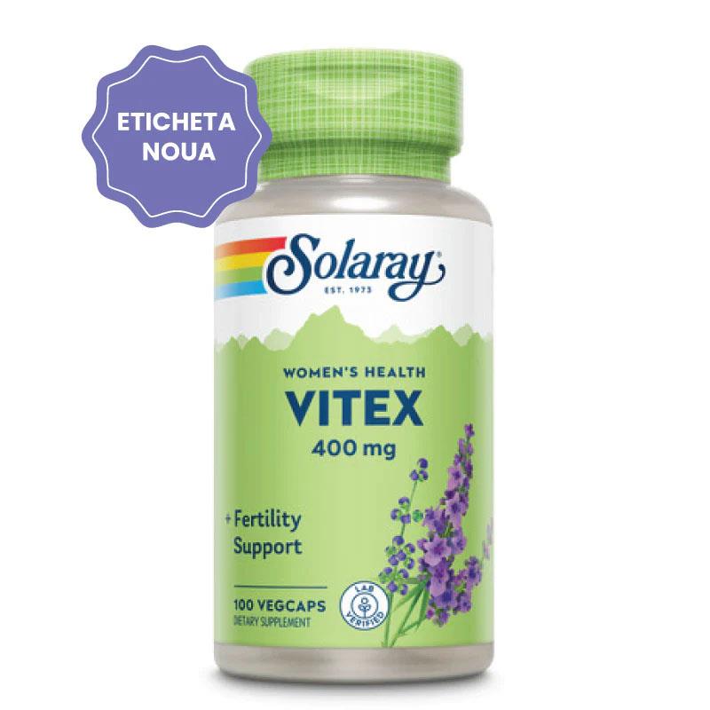 Vitex Solaray 400mg Secom 100cps
