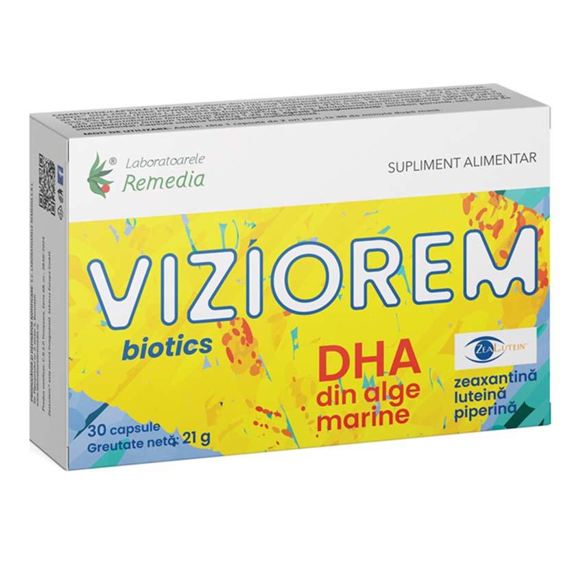 Viziorem Biotics 30 capsule Laboratoarele Remedia