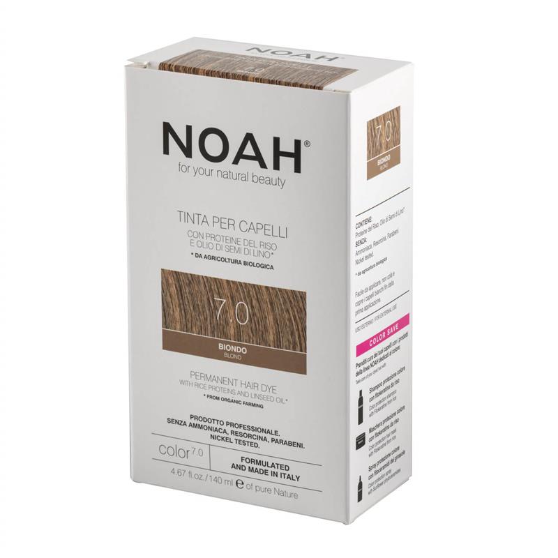 Vopsea de Par Naturala Fara Amoniac Blond 7.0 140 mililitri Noah