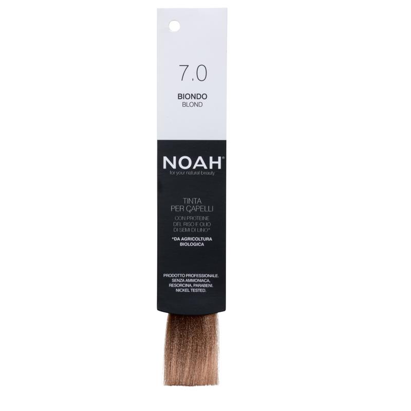 Vopsea de Par Naturala Fara Amoniac Blond 7.0 140 mililitri Noah
