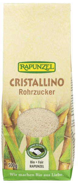 Zahar Bio din Trestie Zahar Alb Rapunzel 500gr