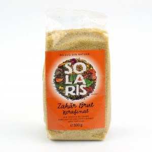 Zahar Brut Nerafinat din Trestie Zahar Solaris  500gr