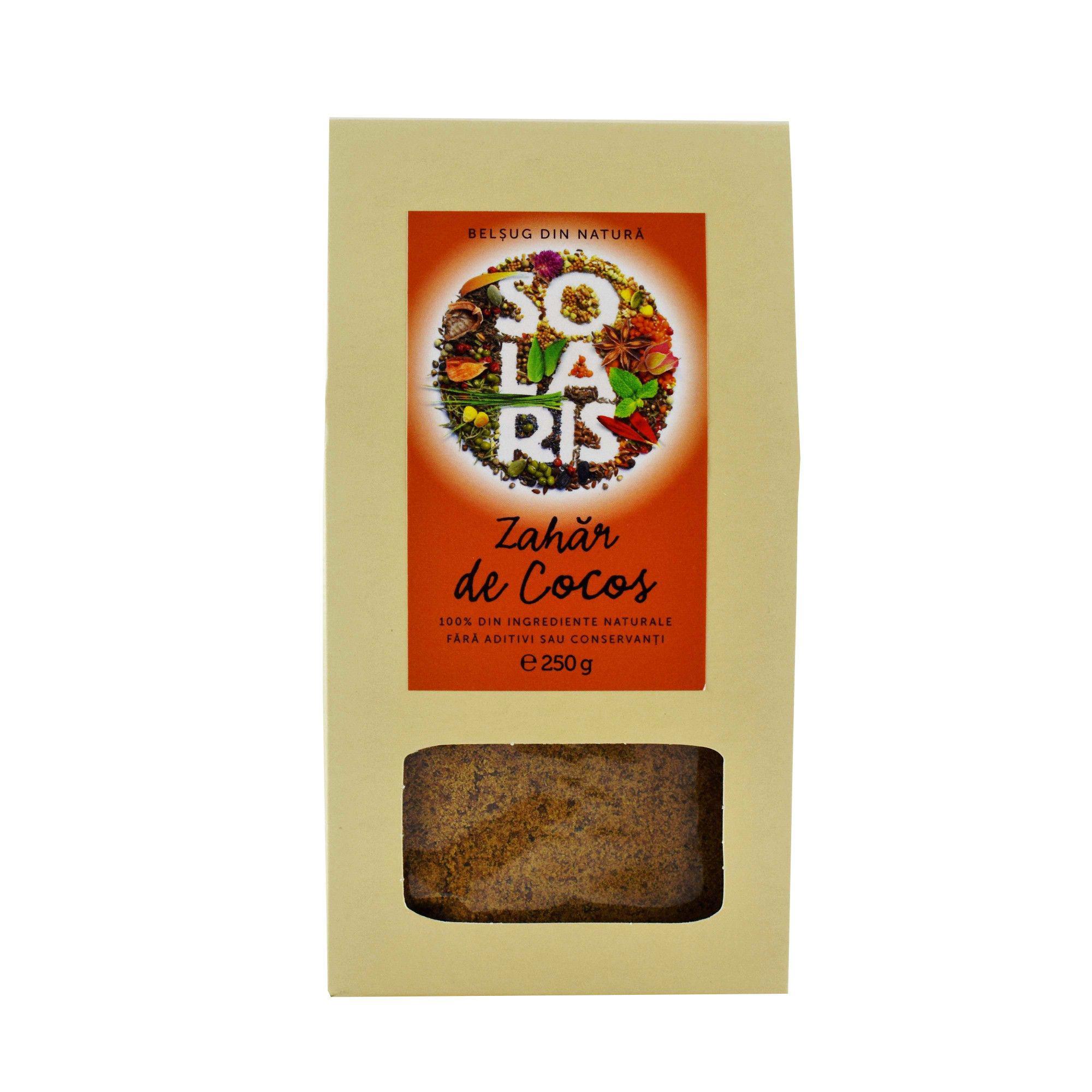 Zahar de Cocos Solaris 250gr