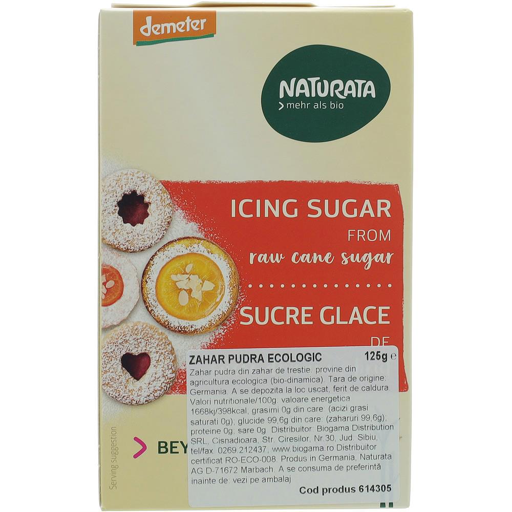 Zahar Pudra Bio 125 grame Naturata