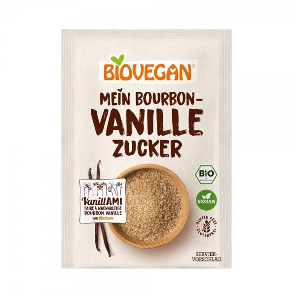 Zahar Vanilie Bourbon Integral Bio Fara Gluten Biovegan Rapunzel 4x8gr