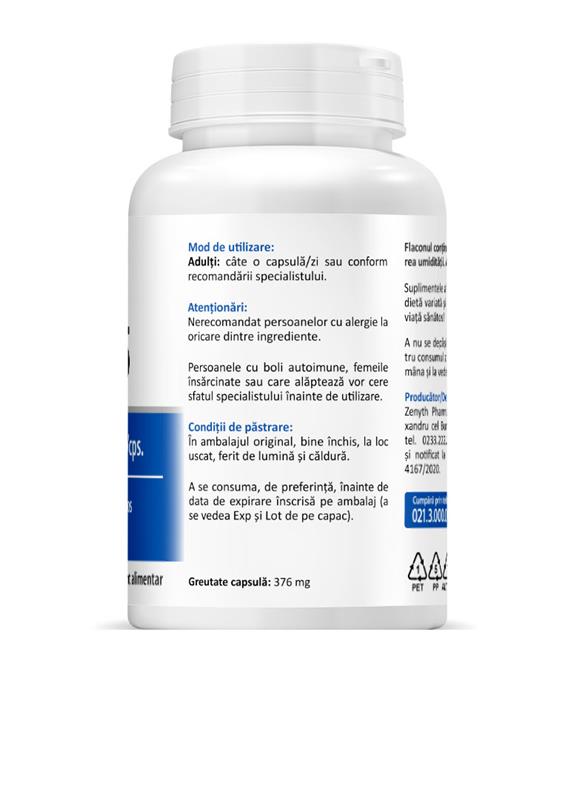 Zinc 25 miligrame 90 capsule Zenyth