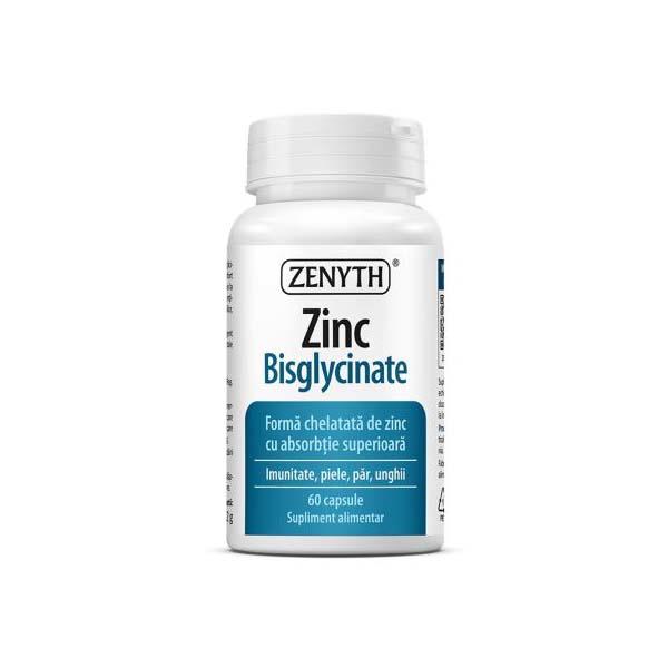 Zinc Bisglycinate 60 capsule Zenyth