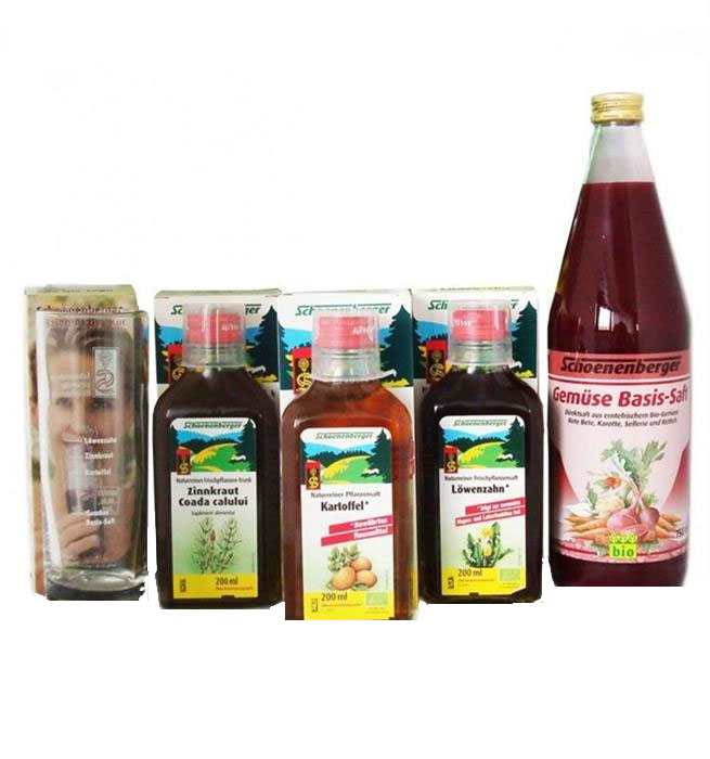 Cura de alcalinizare Schoenenberger