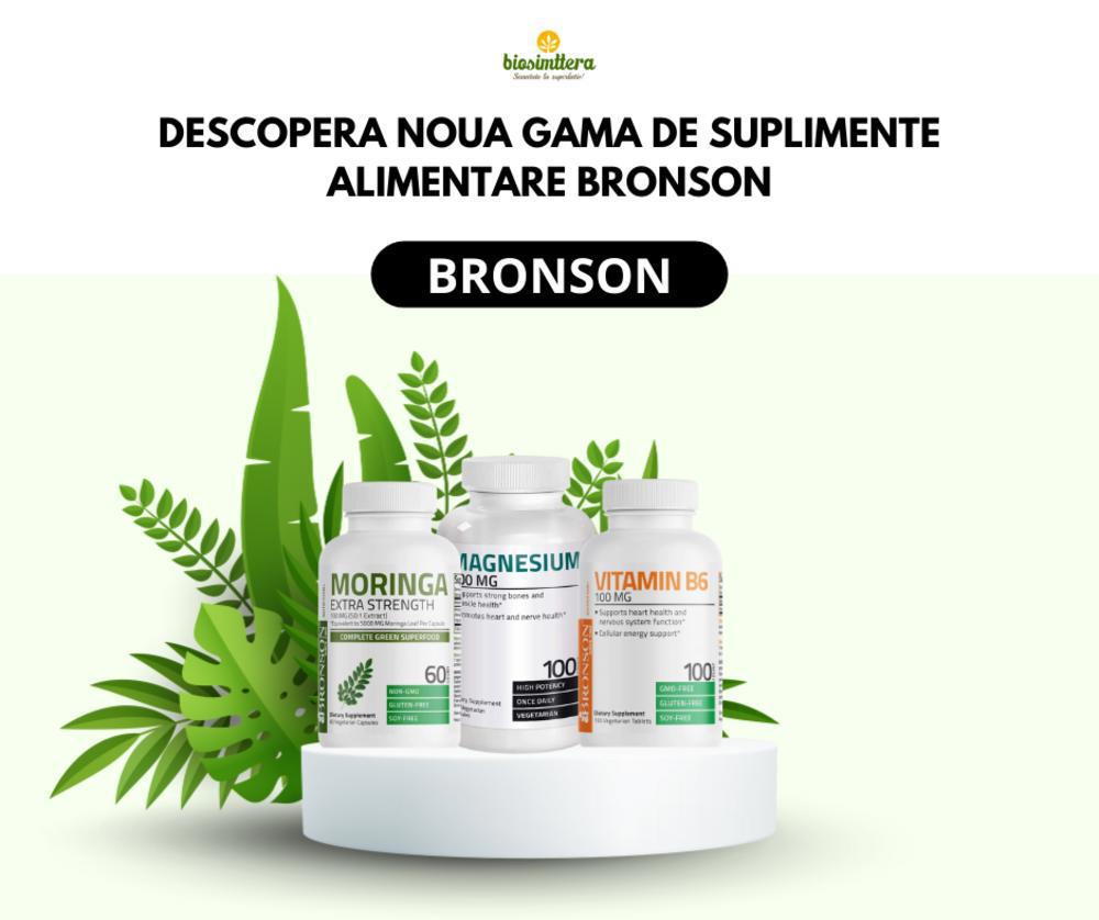 Descopera Noua Gama de Suplimente Alimentare Bronson